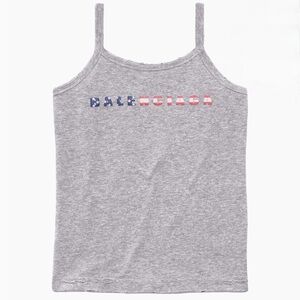 Balenciaga Heather Gray Logo Tank